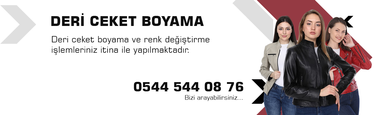 Deri Ceket Boyama